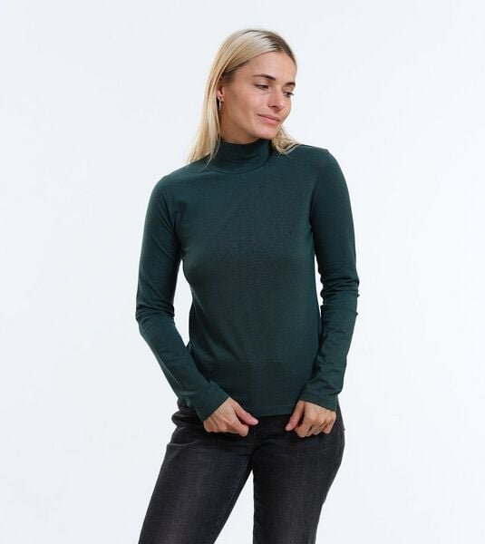 Thumbnail - GARY MASH Langarmshirt Susan mit Stehkragen aus TENCEL Lyocell Mix