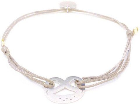 MUNICH JEWELS Armband Breze rhodiniert