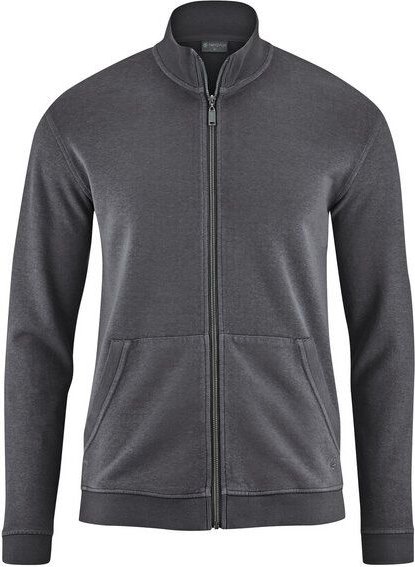 HempAge Herren Sweat-Jacke Hanf/Bio-Baumwolle