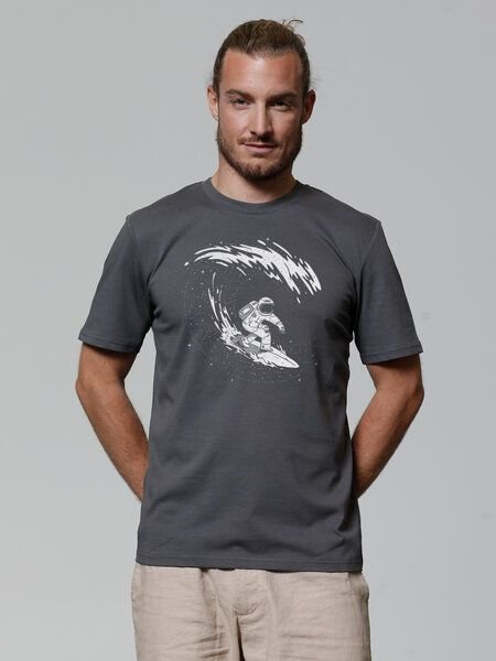 watapparel T-Shirt Unisex Surfing Spaceman