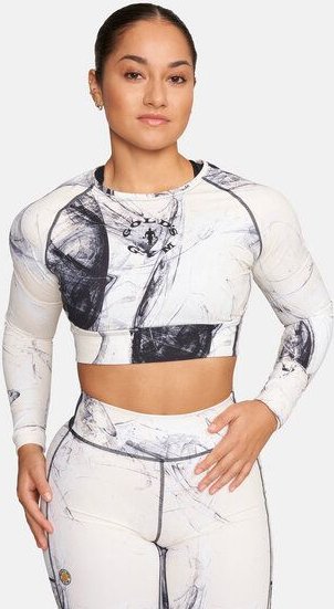 Gold's Gym kurzes Langarmshirt „Helen“