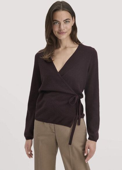 hessnatur Strick Jacke Relaxed aus Schurwolle mit Kaschmir