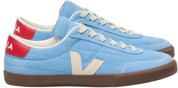 Veja Damen-Sneaker Panenka Suede Aqua Pierre Bark