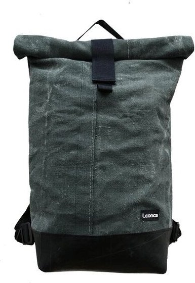 Leonca Rollrucksack aus Seesackleinen in 3 Größen