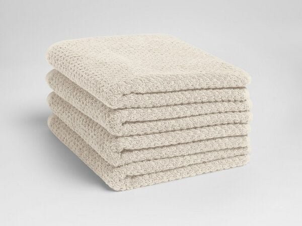 Yumeko Handtücher Dots 50x100 cm aus Bio-Baumwolle