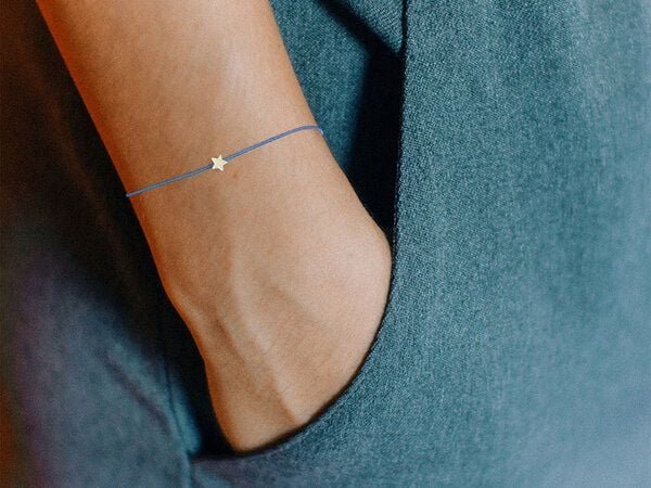 renna deluxe MAKE A WISH – STERN Armband in Sterling Silber