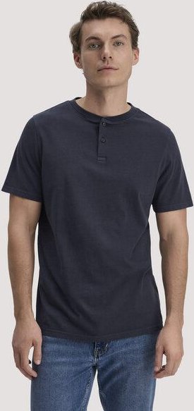 hessnatur Heavy Jersey Henley Shirt Relaxed aus reiner Bio-Baumwolle