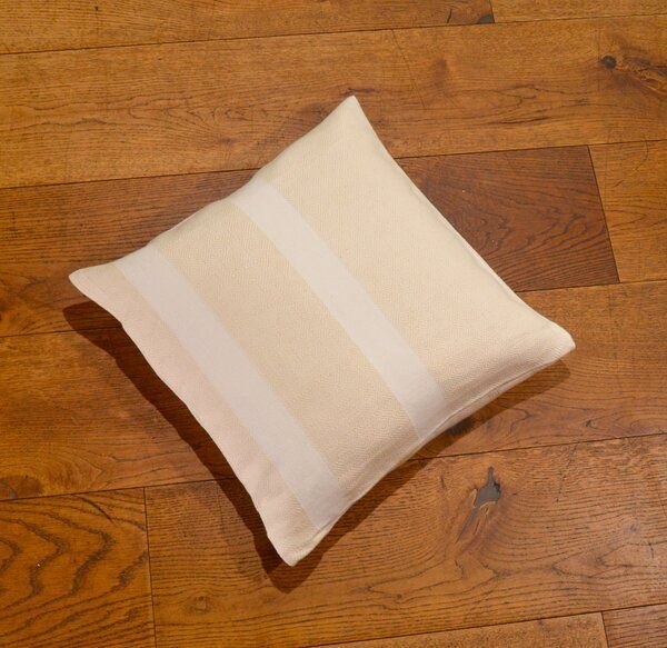 HängemattenGlück Kissenbezug aus reiner Bio Baumwolle 40x40cm Naturtöne