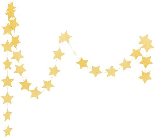 renna deluxe STERN Girlande aus Papier