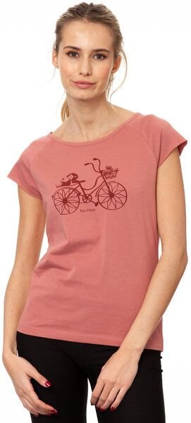 FellHerz Damen T-Shirt Fahrrad-Mädchen Bio & Fair & Vegan