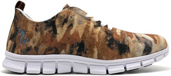 Superleichter, veganer Sneaker "thies ® PET Camo" aus recycelten Flaschen, flexibel und bequem