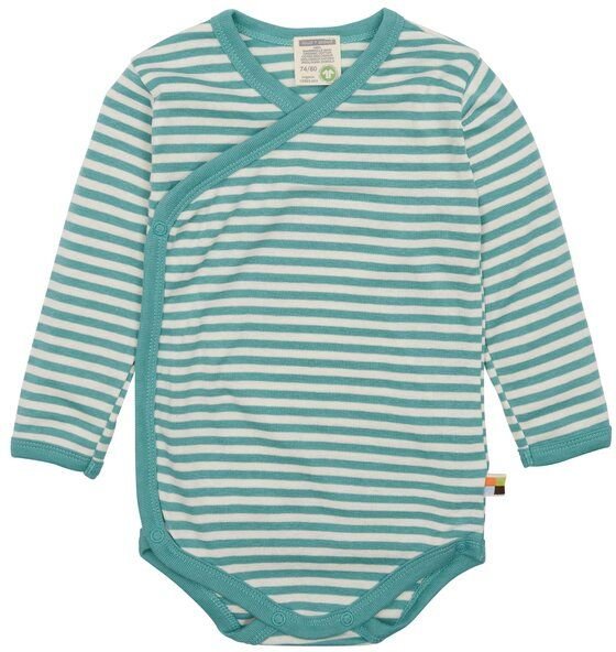 loud + proud Babys & Kinder Wickelbody langarm, GOTS-zertifiziert