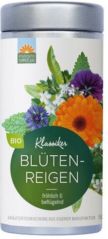 Kräutergarten Pommerland Bio-Tee Blütenreigen