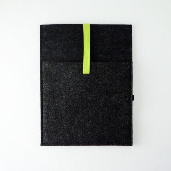 matilda k. manufaktur Minimalistische Laptophülle aus Wollfilz 'max' mit Einsteckfach | für MacBook |Air| Pro 13|14|15|1...