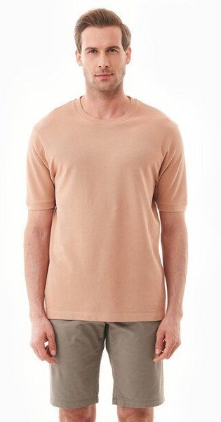 ORGANICATION T-Shirt aus Bio-Baumwoll-Piqué mit Print