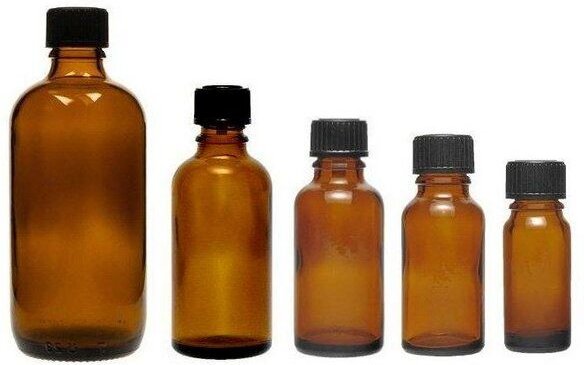 mikken Apothekerflasche 10 - 100 ml mit Tropfer Tropfflasche braun Dosierflasche