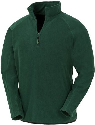 Result Genuine Recycled Recycelter Fleecepullover Troyer Unisex Damen / Herren