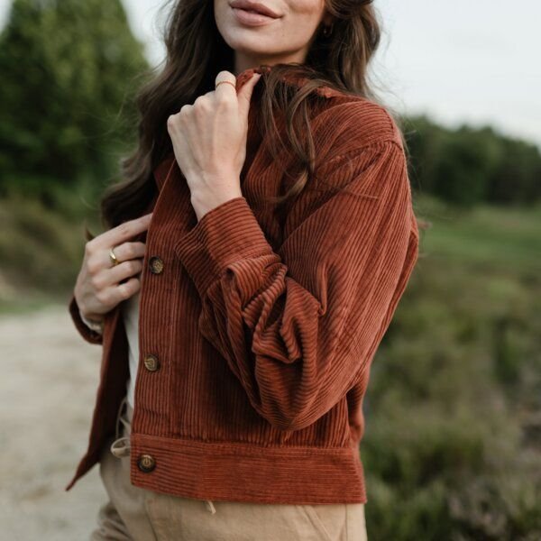 Thumbnail - NORDLICHT Damen Cord Jacke aus 100% Bio-Baumwolle SILJA