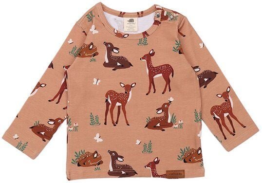 Baby Langarmshirt Bio-Baumwolle Pink - Walkiddy - Nachhaltig, GOTS-zertifiziert, hochwertig, flexibel mit 5% Elasthan. P...