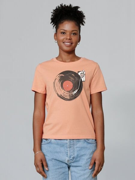 Thumbnail - watapparel T-Shirt Frauen Schallplatte