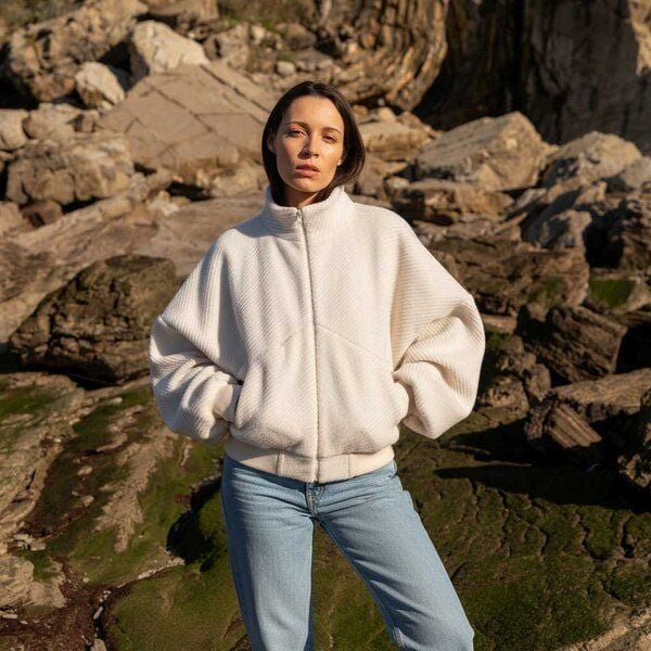 WiDDA berlin Fledermausjacke KONG in Hellbeige