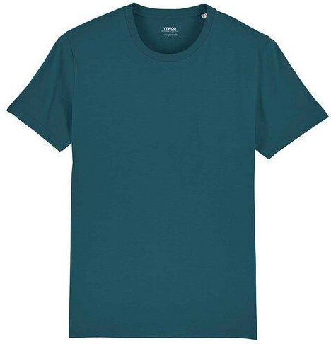YTWOO Basic Unisex T-Shirt aus Bio-Baumwolle