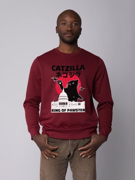 Thumbnail - watapparel Sweatshirt Unisex Catzilla