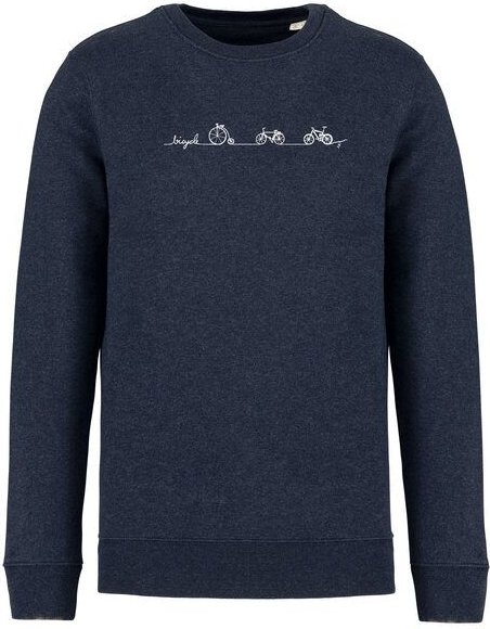 Brandless Basic Bio Unisex Sweatshirt Nr.3 Bicycle Line 350g/m²