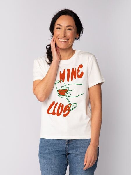 watapparel T-Shirt Frauen Wine Club