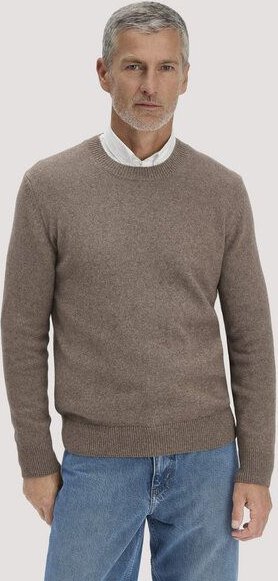 hessnatur Strick Pullover Regular aus Bio-Merinowolle mit Bio-Baumwolle