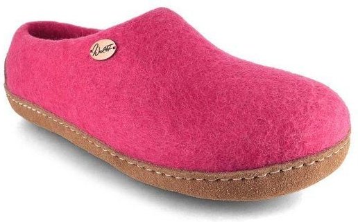 WoolFit Barfuß-Hausschuhe „Footprint“ hand-gefilzt, extra weich & flexibel