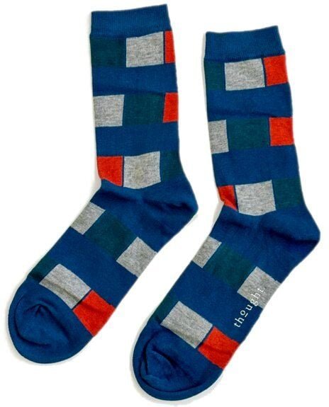 Thought Kästchen-Socken