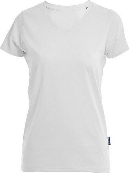 HRM Damen Ladies Luxury V-Neck T-Shirt