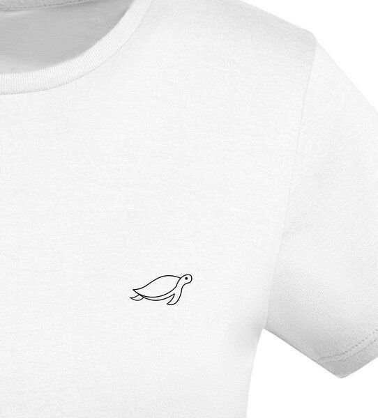 vis wear Schildkröte outline - Women Organic Shirt