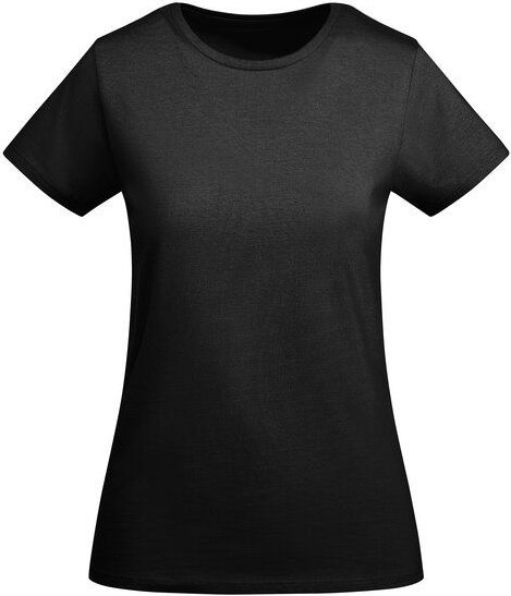 Roly Eco Damen T-Shirt Breda Rundhals enger geschnitten Körpernah Bodyfit