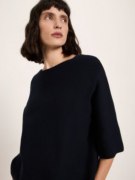 LANIUS U-Boot Pullover (GOTS) aus Bio-Baumwolle