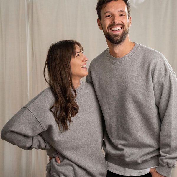 Vresh Clothing Viliz - Unisex Oversized Sweater aus Biobaumwolle