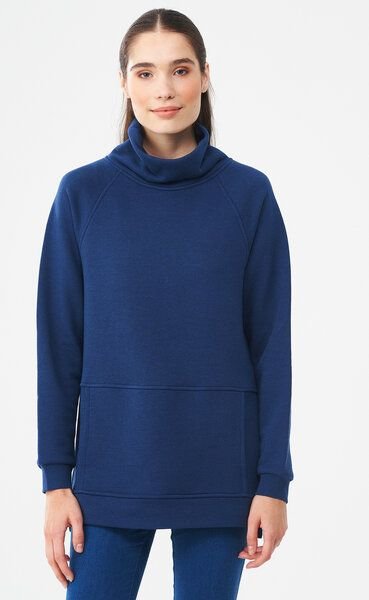 ORGANICATION Sweatshirt aus Bio-Baumwolle & Modal mit recyceltem Polyester