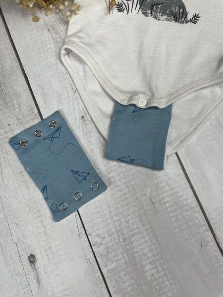 Thumbnail - Stoffretter Baby Bodyverlängerung Wolle Seide versch. Größen- 2er Set