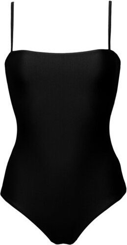 RENDL Swimsuit No.8 - Minimalistischer Badeanzug mit Spaghetti Trägern