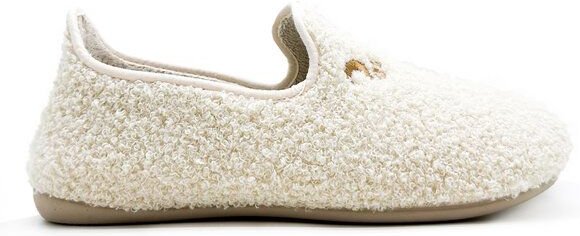 Veganer "thies ® Rec Teddy Closed Slipper" aus ultraweichem, recyceltem Fell