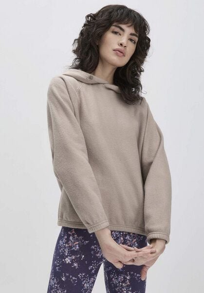 hessnatur Fleece Hoodie Oversized ACTIVE COMFORT aus reiner Bio-Baumwolle