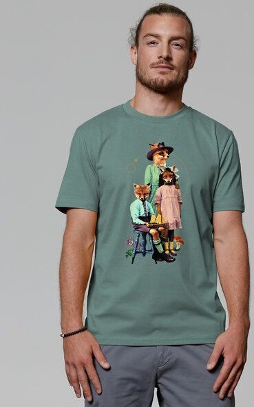 watapparel T-Shirt Unisex Fancy Fox