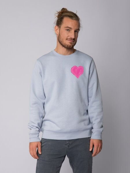 watapparel Sweatshirt Unisex Pink Heart