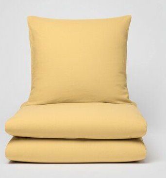 Nature by Adam Bettwäsche 2tlg aus 100% Bio-Baumwolle - Made in Germany - Uni Collection light