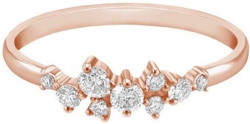 Eppi Cluster-Ring mit Lab Grown Diamanten Isolde