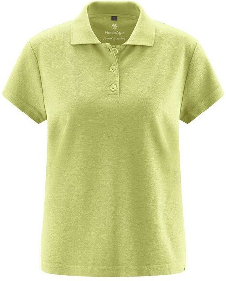 Thumbnail - HempAge Klassisches Damen-Poloshirt Hanf/Biobaumwolle