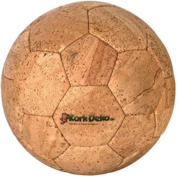 Kork-Deko nachhaltiger Fußball aus Kork | vegan | ökologisch | Lederalternative