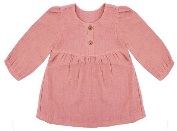 maximo Baby Bluse Langarm Bio Baumwolle Musselin