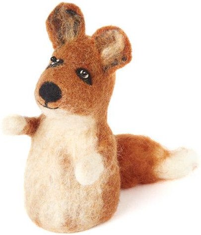 short'n'pietz brauner Fuchs als Filz Eierwärmer